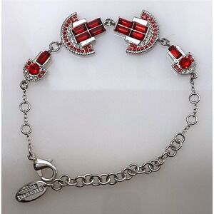 On Aura Tout Vu Paris Art Deco Style Bracelet  Moulin Rouge  Adjustable Designer